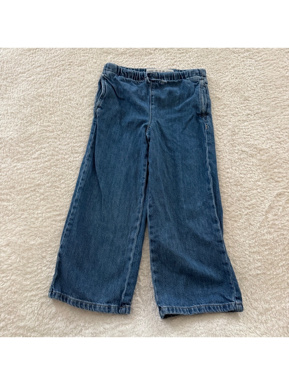 5/6 Primark Wide Leg Pull On Jeans